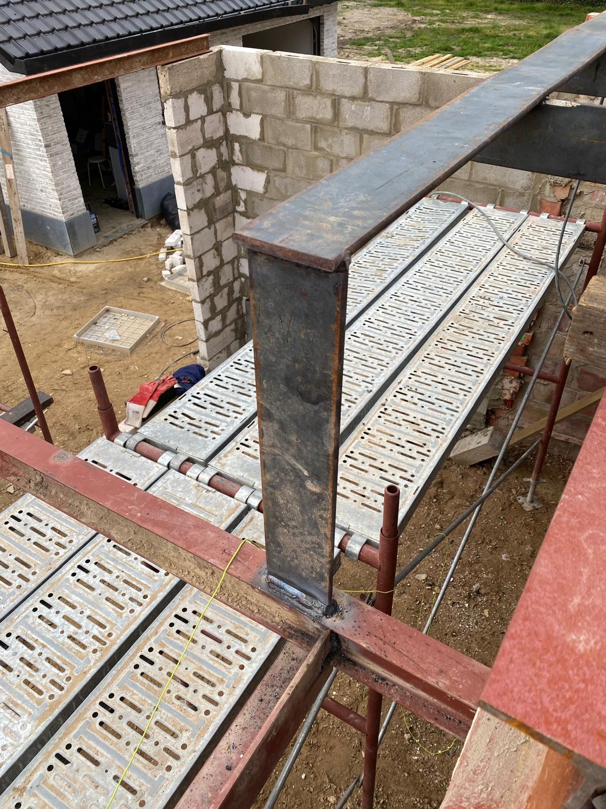 Draagbalken plat dak